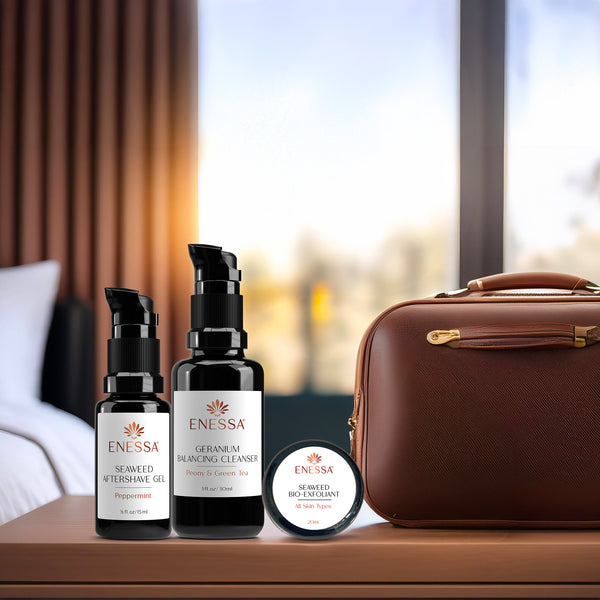 Men's Travel Survival Kit-Geranium