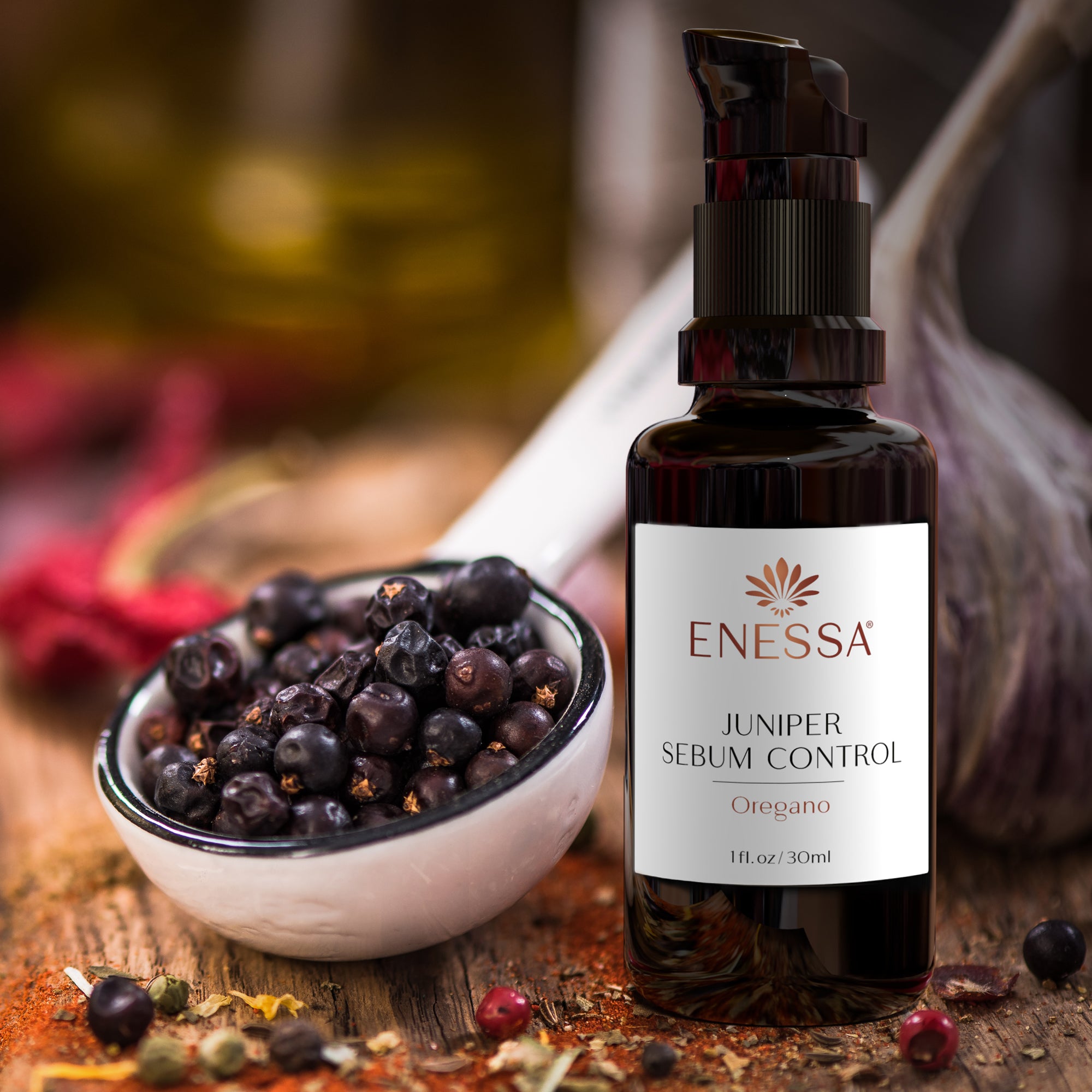 Juniper Sebum Control - Enessa Organic Skin Care