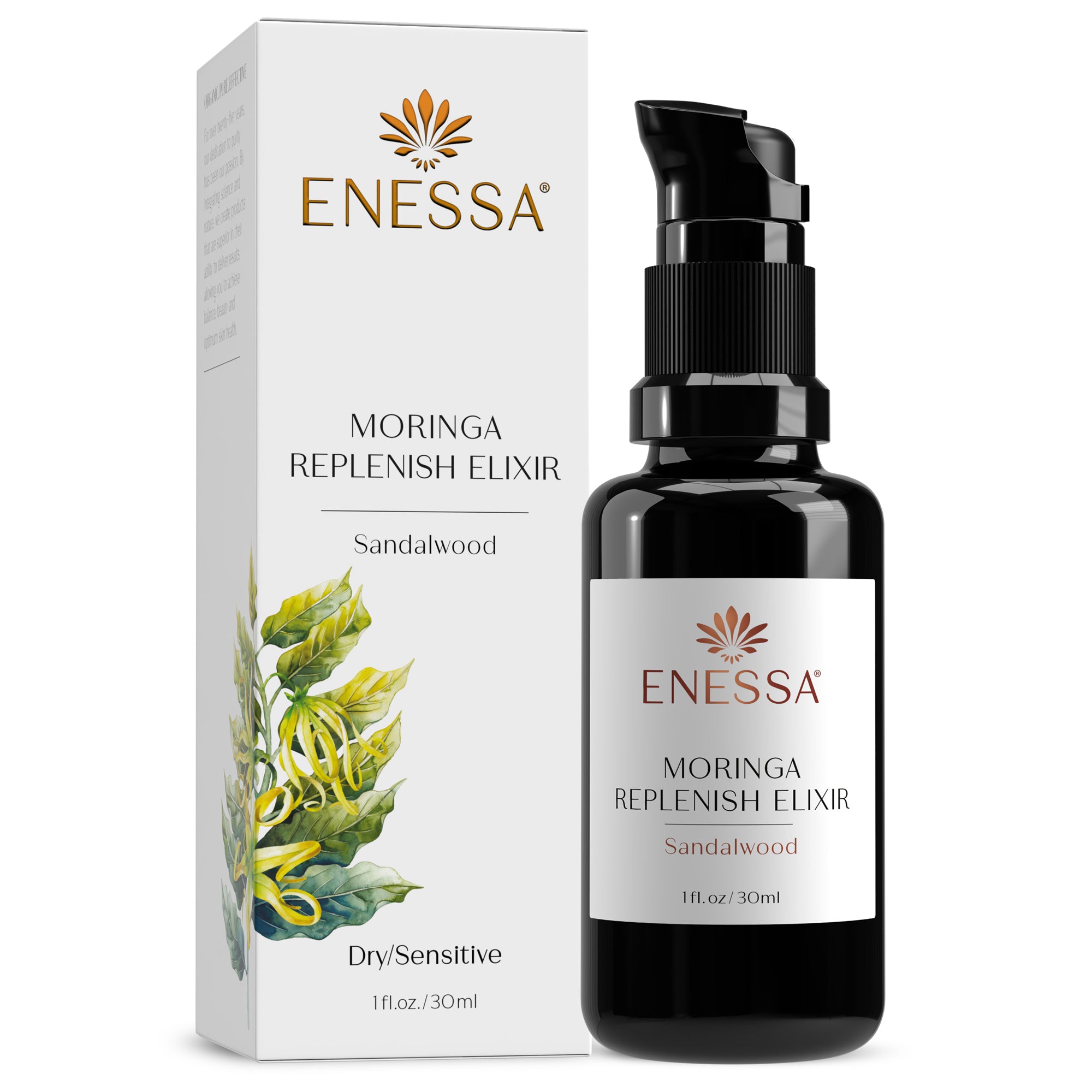 Moringa Replenish Elixir - Enessa Organic Skin Care