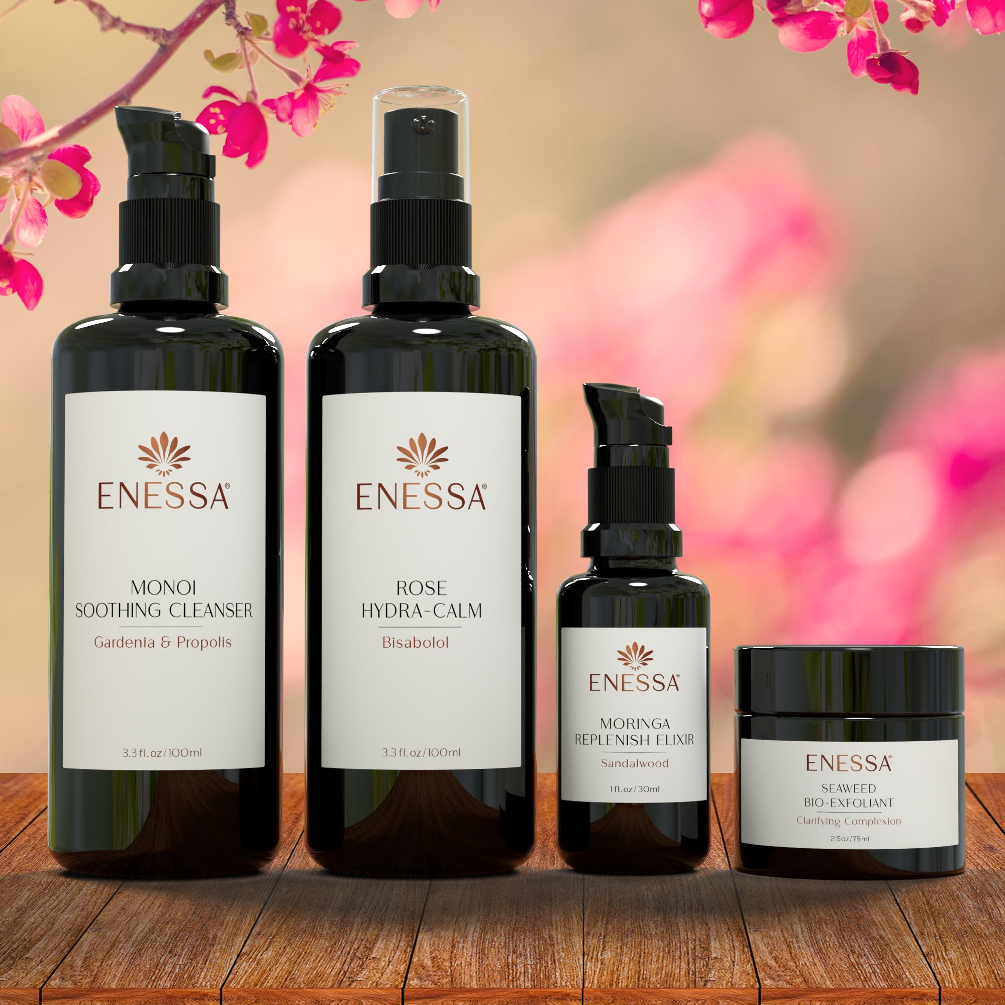 Essential Skin Care Kit-Replenish - Enessa Organic Skin Care